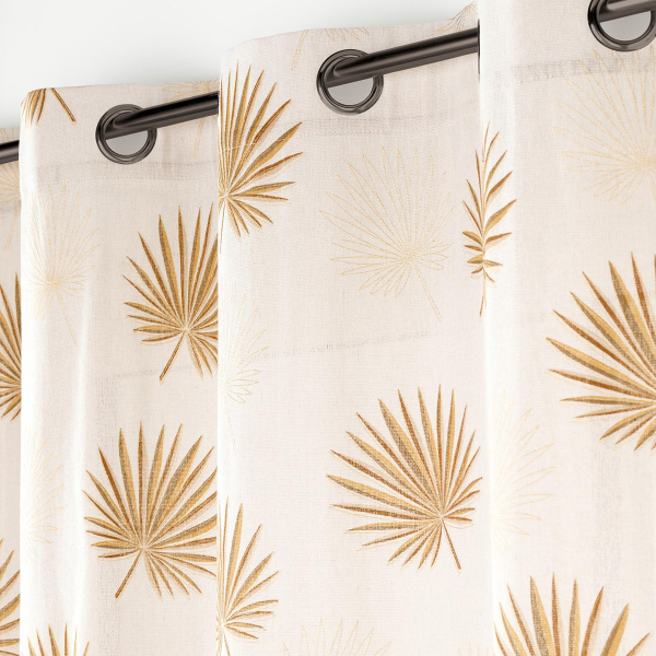 Κουρτίνα (140x240) Με Τρουκς L-C Lotus Ochre 1612551