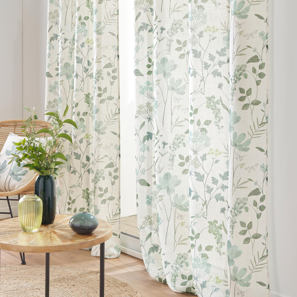 Κουρτίνα (140x260) Με Τρουκς L-C Palmiflore 1612558