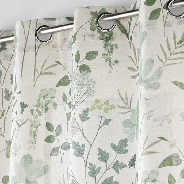 Κουρτίνα (140x260) Με Τρουκς L-C Palmiflore 1612558