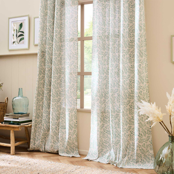 Κουρτίνα (140x240) Με Τρουκς L-C Naya Sage 1612561