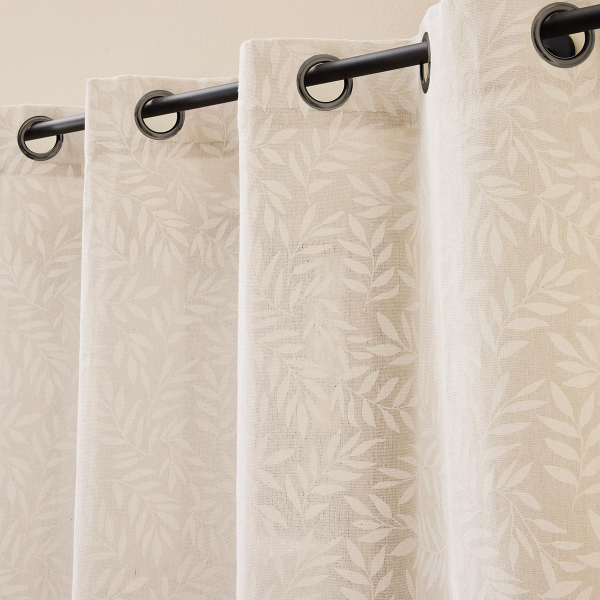 Κουρτίνα (140x240) Με Τρουκς L-C Naya Natural 1612562