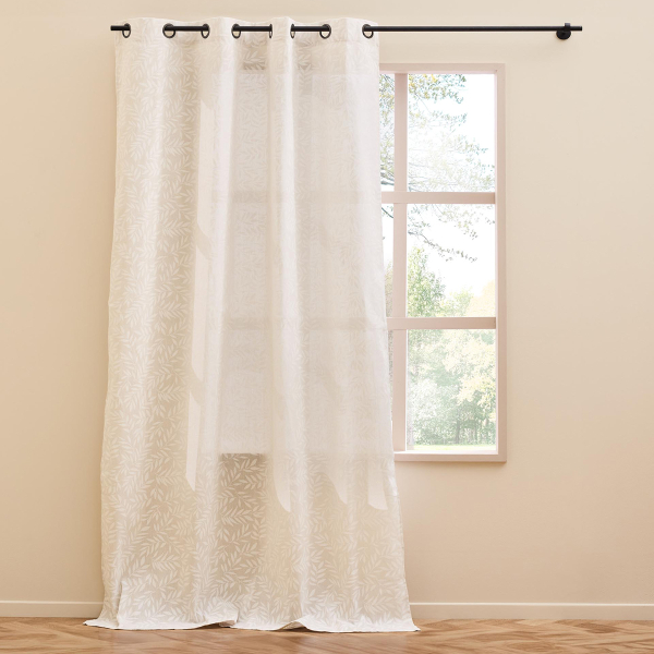 Κουρτίνα (140x280) Με Τρουκς L-C Naya Natural 1612564