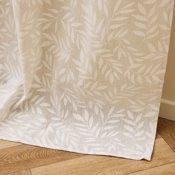 Κουρτίνα (140x280) Με Τρουκς L-C Naya Natural 1612564