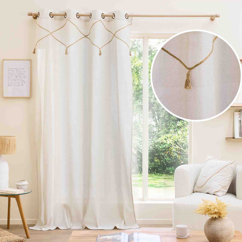 Κουρτίνα (140x240) Με Τρουκς L-C Lacia 1612581