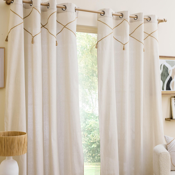 Κουρτίνα (140x240) Με Τρουκς L-C Lacia 1612581