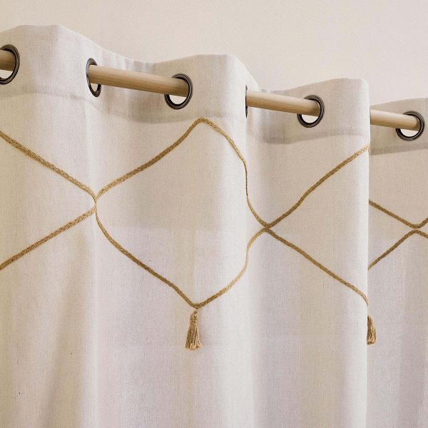 Κουρτίνα (140x240) Με Τρουκς L-C Lacia 1612581