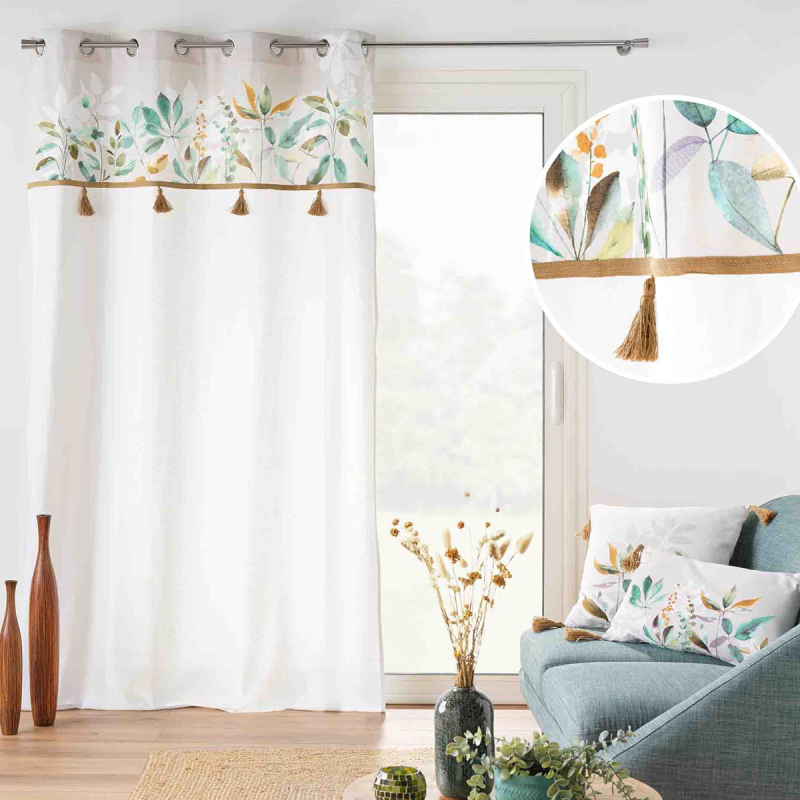 Κουρτίνα (140x240) Με Τρουκς L-C Dilaris 1612694