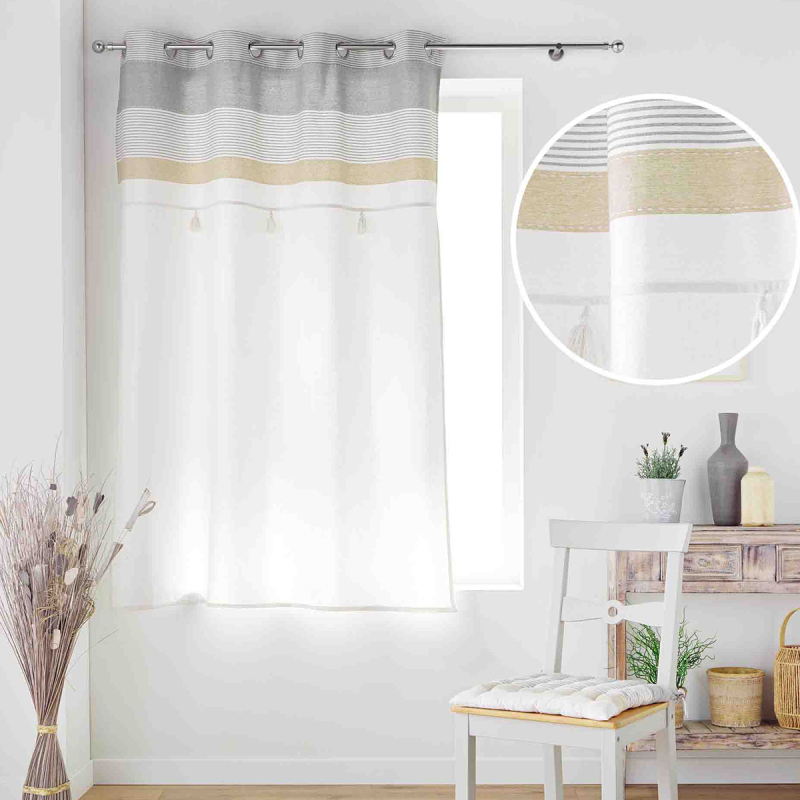 Κουρτίνα Παραθύρου (140x180) Με Τρουκς L-C Iliade 1612700