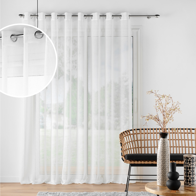 Κουρτίνα (300x240) Με Τρουκς L-C Carlin Natural 1627639