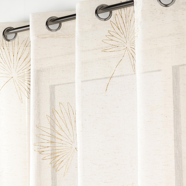 Κουρτίνα (140x240) Με Τρουκς L-C Lotus 1627680