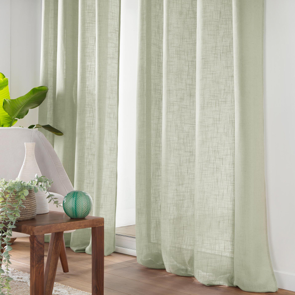 Κουρτίνα (140x240) Με Τρουκς L-C Cloris Sage 1627692