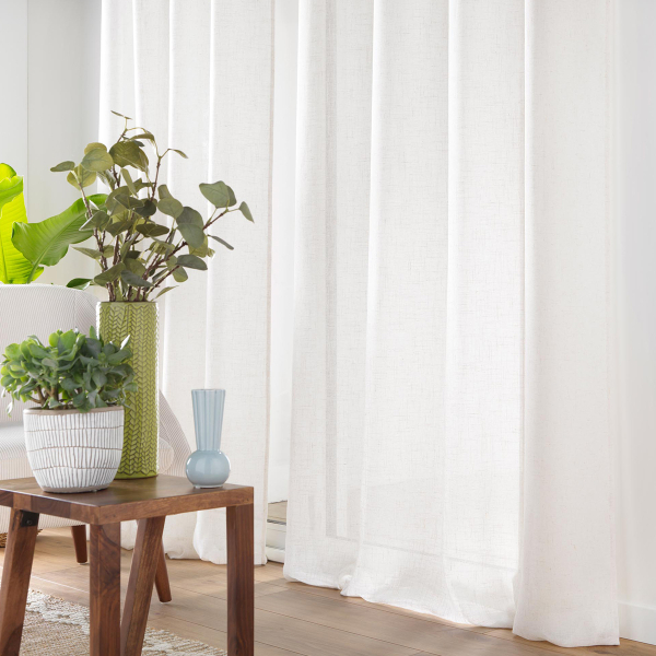 Κουρτίνα (140x240) Με Τρουκς L-C Cloris Natural 1627693