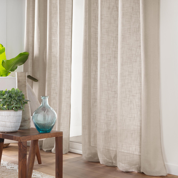 Κουρτίνα (140x240) Με Τρουκς L-C Cloris Taupe 1627694