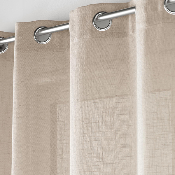 Κουρτίνα (140x240) Με Τρουκς L-C Cloris Taupe 1627694