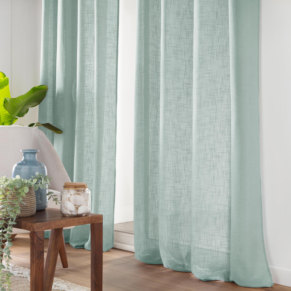 Κουρτίνα (140x280) Με Τρουκς L-C Cloris Blue 1627695