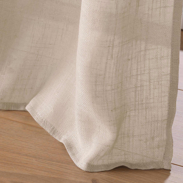 Κουρτίνα (140x280) Με Τρουκς L-C Cloris Taupe 1627698