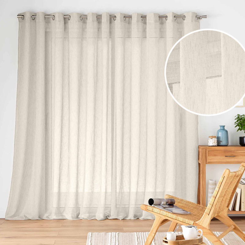 Κουρτίνα (400x240) Με Τρουκς L-C Carlin Linen 1627706