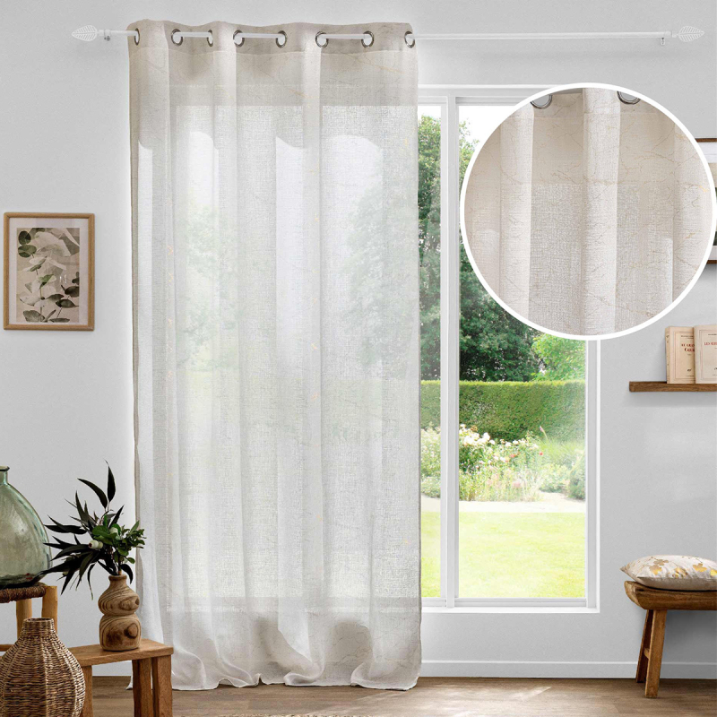 Κουρτίνα (140x240) Με Τρουκς L-C Marius 1627739