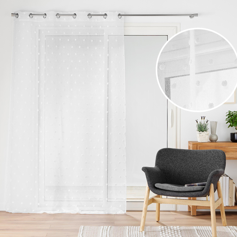 Κουρτίνα (140x280) Με Τρουκς L-C Pompinou 1627755