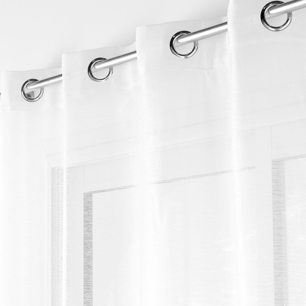 Κουρτίνα Παραθύρου (140x180) Με Τρουκς L-C Lissea Blanc 1627766