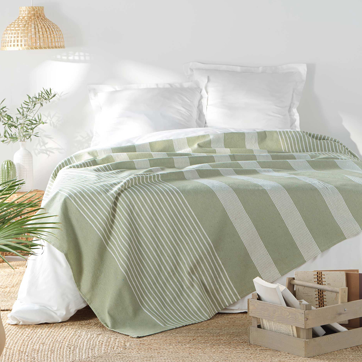 Spitishop Κουβερτόριο Ημίδιπλο (180x220) L-C Adele Sage 1644999