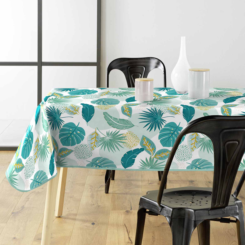 Πλαστικό Τραπεζομάντηλο (140x240) L-C Plantania Blue 1710833
