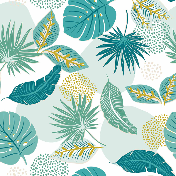 Πλαστικό Τραπεζομάντηλο (140x240) L-C Plantania Blue 1710833