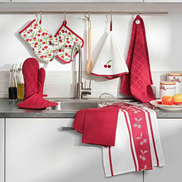 Πετσέτα Κουζίνας (Φ60) L-C Cerisette Ruby 1731368