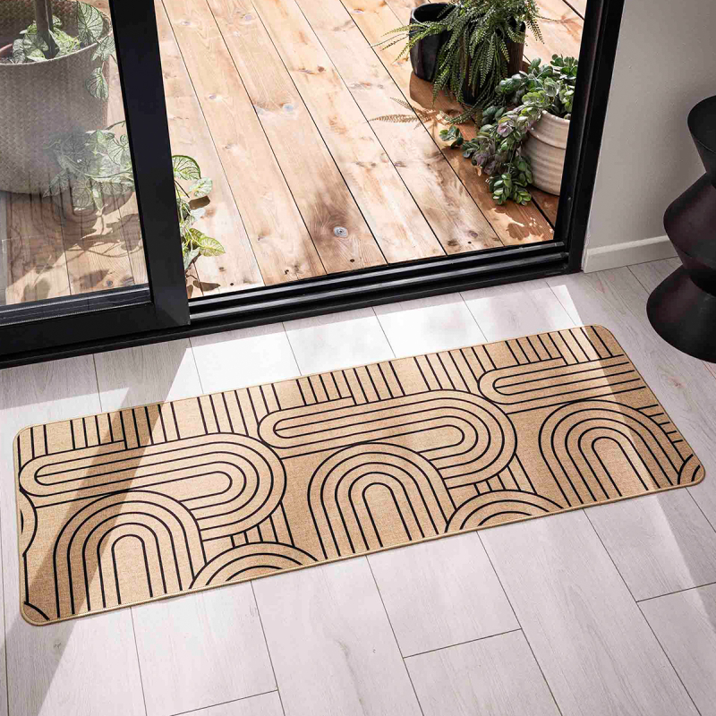 Χαλί Διαδρόμου (45x120) L-C Modul Black 1741566