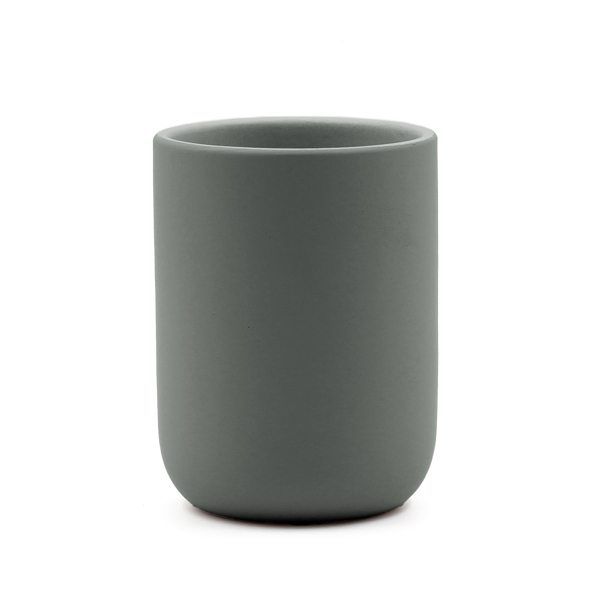 Ποτηροθήκη Μπάνιου (Φ7.5x10.5) L-C Ceralia Grey 1802175