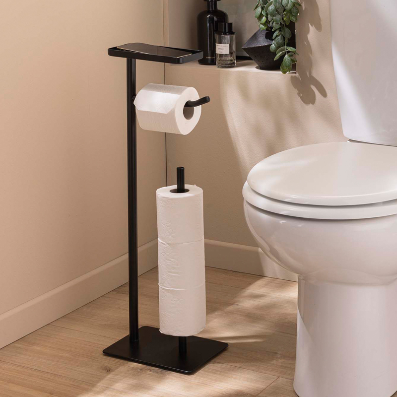 Σταντ Για Χαρτί Υγείας (22x15x63.5) L-C Filano Black 1802203