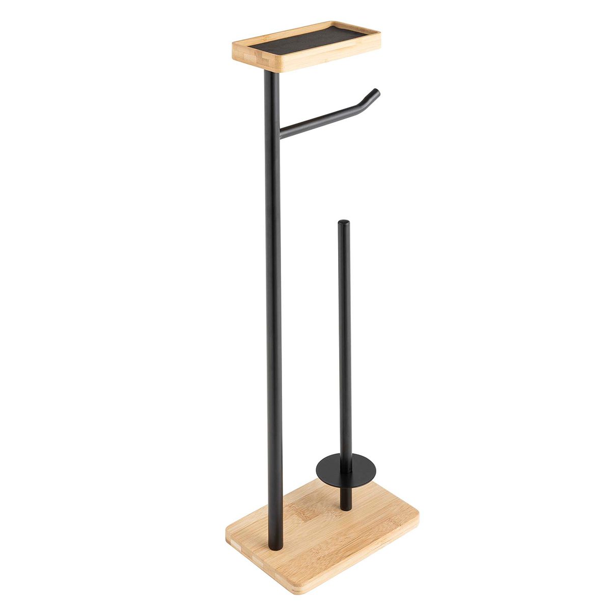 Σταντ για Χαρτί Υγείας (24 7X15X65 5) L-C Filano Black Bamboo 1802205 Home Μπάνιο Αξεσουάρ Μπάνιου Spitishop