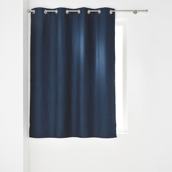 Θερμομονωτική Κουρτίνα Παραθύρου Συσκότισης (140x180) Με Τρουκς L-C Crepuscule Blue 1612539