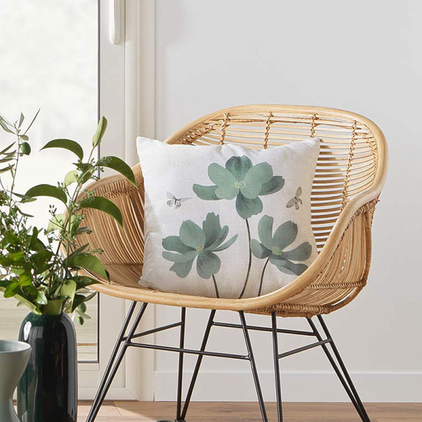 Διακοσμητικό Μαξιλάρι (45x45) L-C Palmiflore 1612560