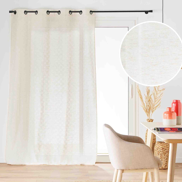 Κουρτίνα (140x260) Με Τρουκς L-C Logan 1612723