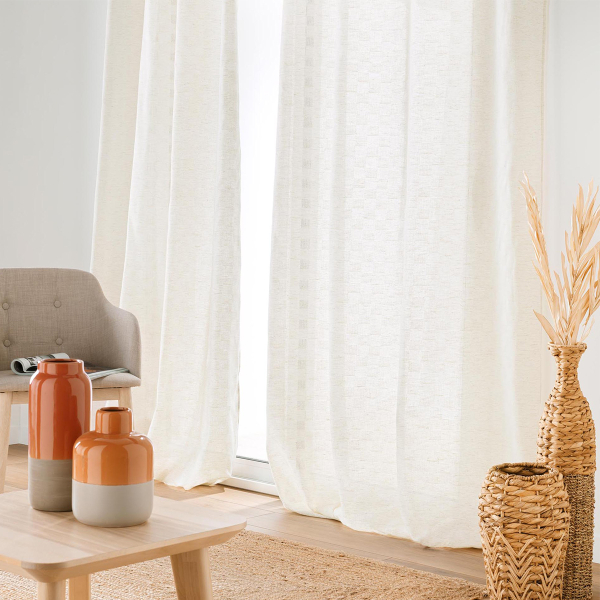 Κουρτίνα (140x260) Με Τρουκς L-C Logan 1612723