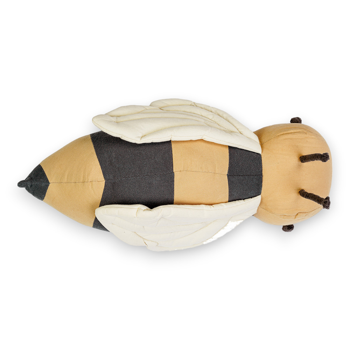 Διακοσμητικό Μαξιλάρι (14X36) Lorena Canals Buzzy Bee Home Παιδικά Διακοσμητικά Μαξιλάρια Spitishop