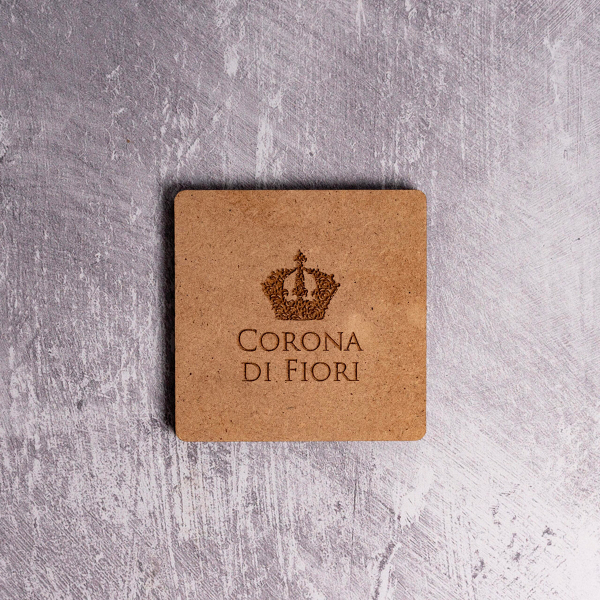 Ξύλινη Βάση Για Κερί Corona Di Fiori 422323