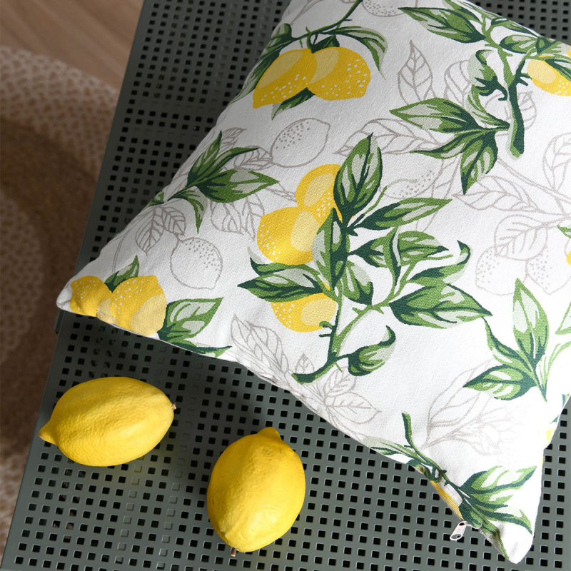 Διακοσμητική Μαξιλαροθήκη 2 Όψεων (40x40) S-F Citrus C0D715001H