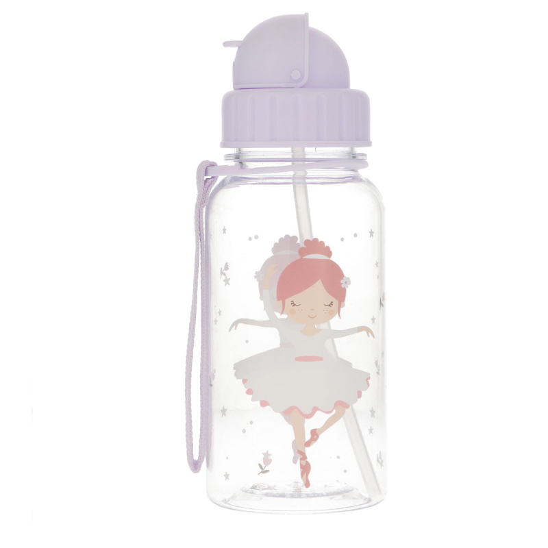 Παγούρι 500ml Με Καλαμάκι Tutete Ballet 61-79435