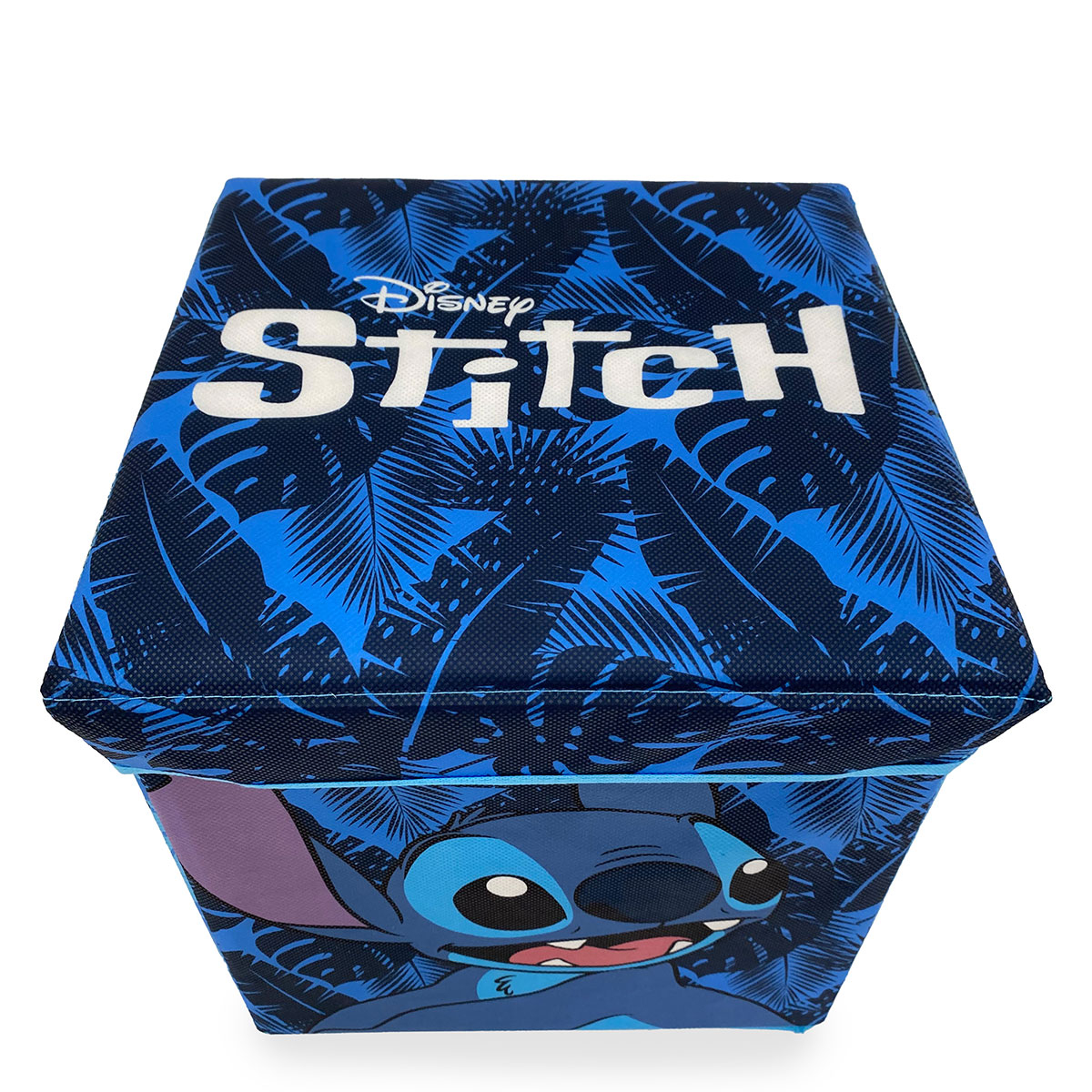 Σκαμπό με Αποθηκευτικό Χώρο (30X30) Dimcol Lilo Stitch 06 Home Παιδικά Βρεφικά & Έπιπλα Παιδικές Καρέκλες-Σκαμπό Spitishop