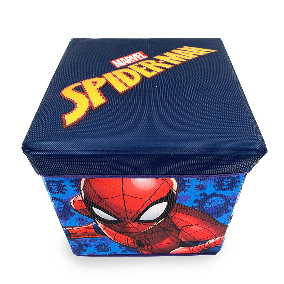 Σκαμπό με Αποθηκευτικό Χώρο (30X30) Dimcol Spider-Man 09 Home Παιδικά Βρεφικά & Έπιπλα Παιδικές Καρέκλες-Σκαμπό Spitishop