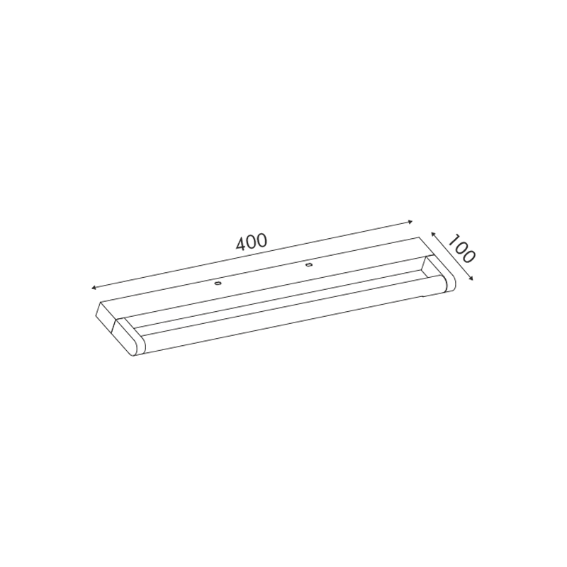 Φωτιστικό Μπάνιου Led Aca Bati Pn283Led62Ch Chrome Home Μπάνιο Φωτιστικά Spitishop