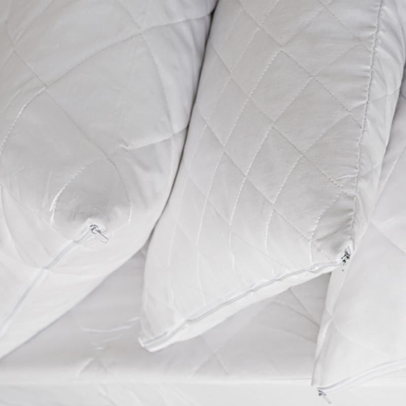 Ζεύγος Καλύμματα Μαξιλαριών Αδιάβροχα Καπιτονέ (50x70) Melinen