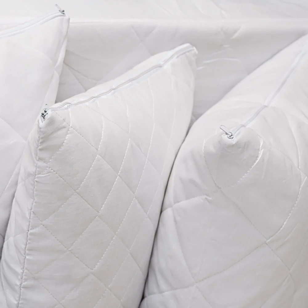 Ζεύγος Καλύμματα Μαξιλαριών Αδιάβροχα Καπιτονέ (50x70) Hotel