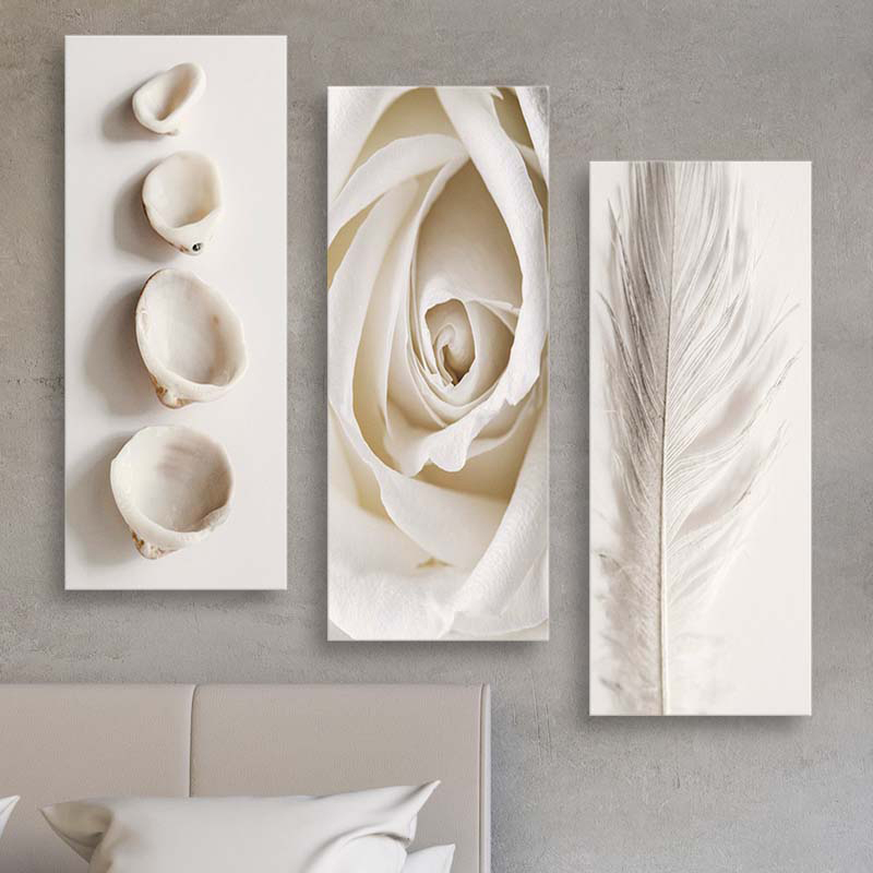 Τρίπτυχος Πίνακας (60x50) A-G 537MRV5186 MDF0086