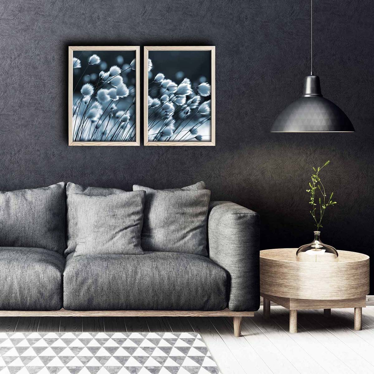 Spitishop Δίπτυχος Πίνακας Με Κορνίζα (76x53) A-G 585DZL1208 2PKCT-008