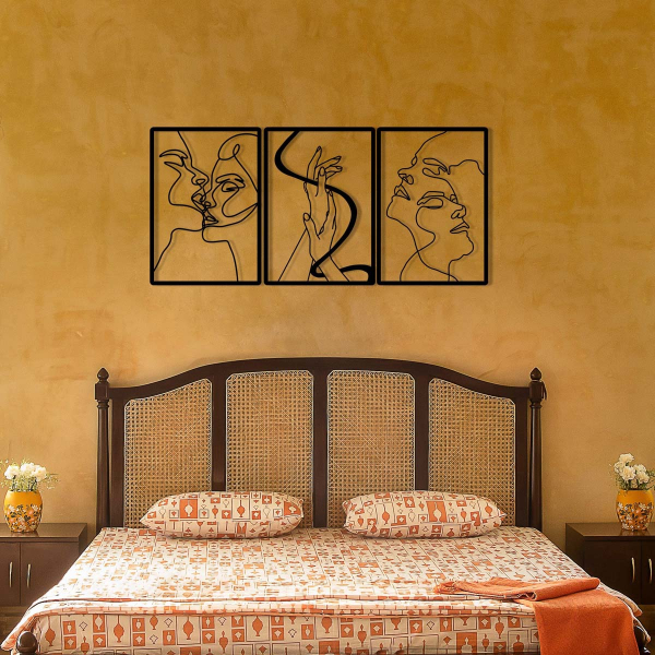 Διακοσμητικά Τοίχου (Σετ 3τμχ) A-G The Unity Of Love 279ENZ1877