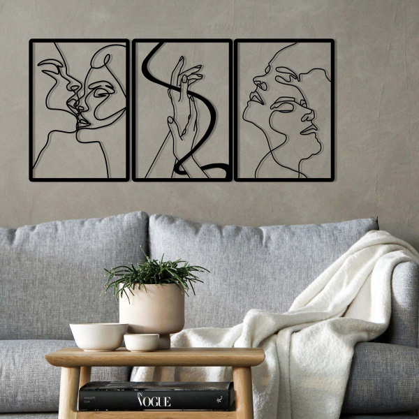 Διακοσμητικά Τοίχου (Σετ 3τμχ) A-G The Unity Of Love 279ENZ1877