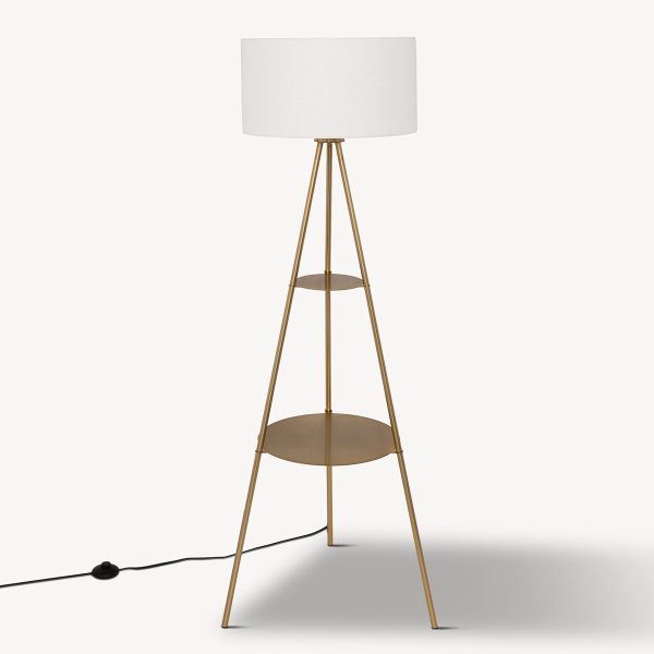 Φωτιστικό Δαπέδου Με Ραφιέρα A-S Arthus 205921